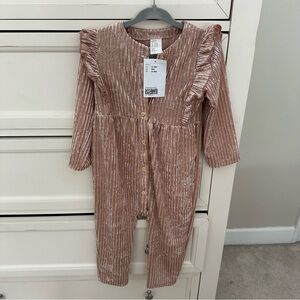 H&M Shimmering Pink Kids Romper